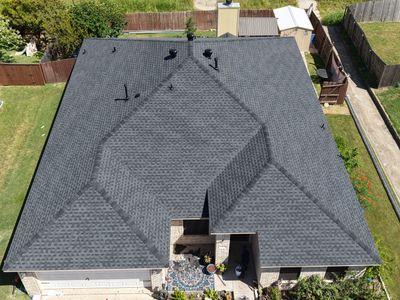 Residential Roof Replacement using GAF - HDZ - Charcoal