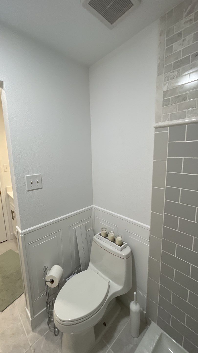 Full Bathroom Remodel by First United Roofing & Construction