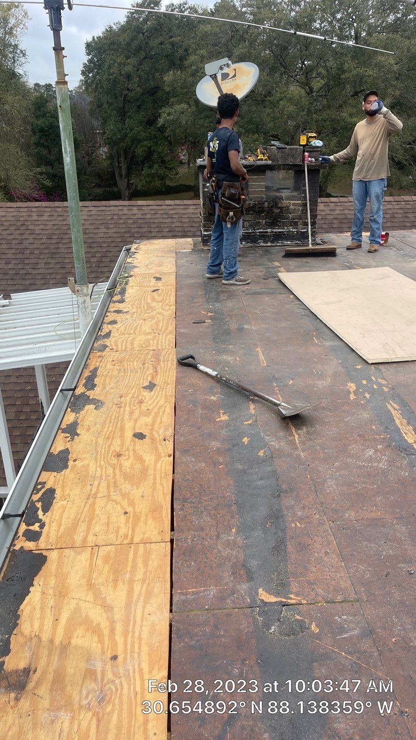 Residential Roofing Installation using Roof Replacement by American Roofing & Construction LLC