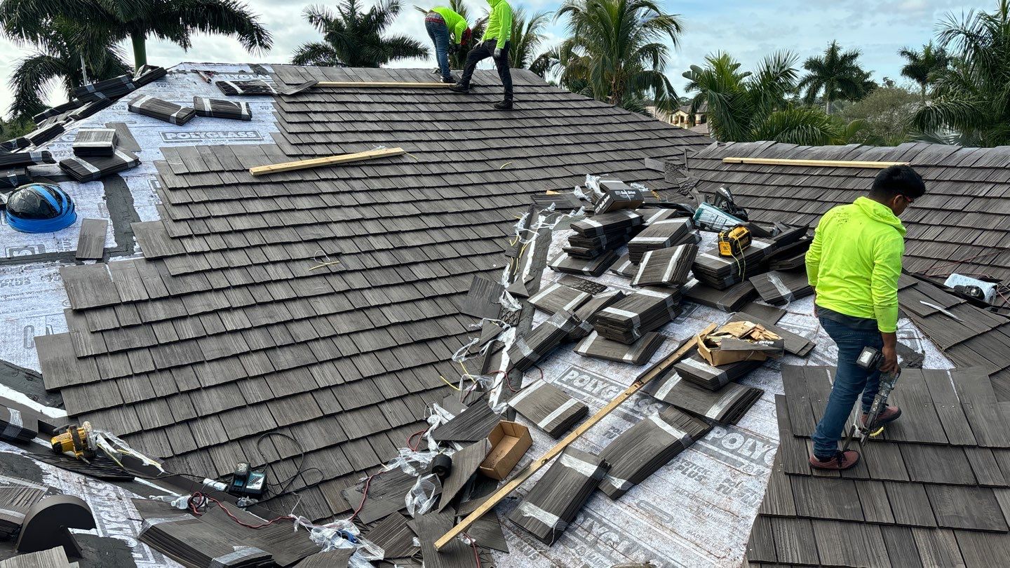 Residential Composite Replacement in North Fort Myers by International Roofing