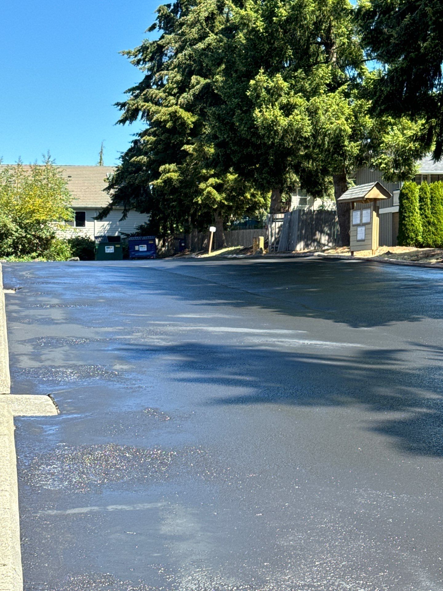 Dana | Sealcoat Parking Lot   by Jireh Asphalt & Concrete Inc 