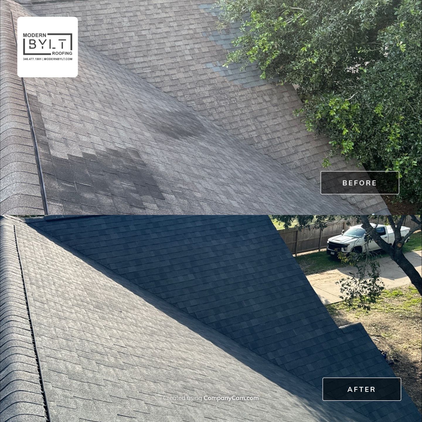 Mont Belvieu Roof Installation using Atlas Pinnacle Pristine by Modern BYLT Roofing & Construction