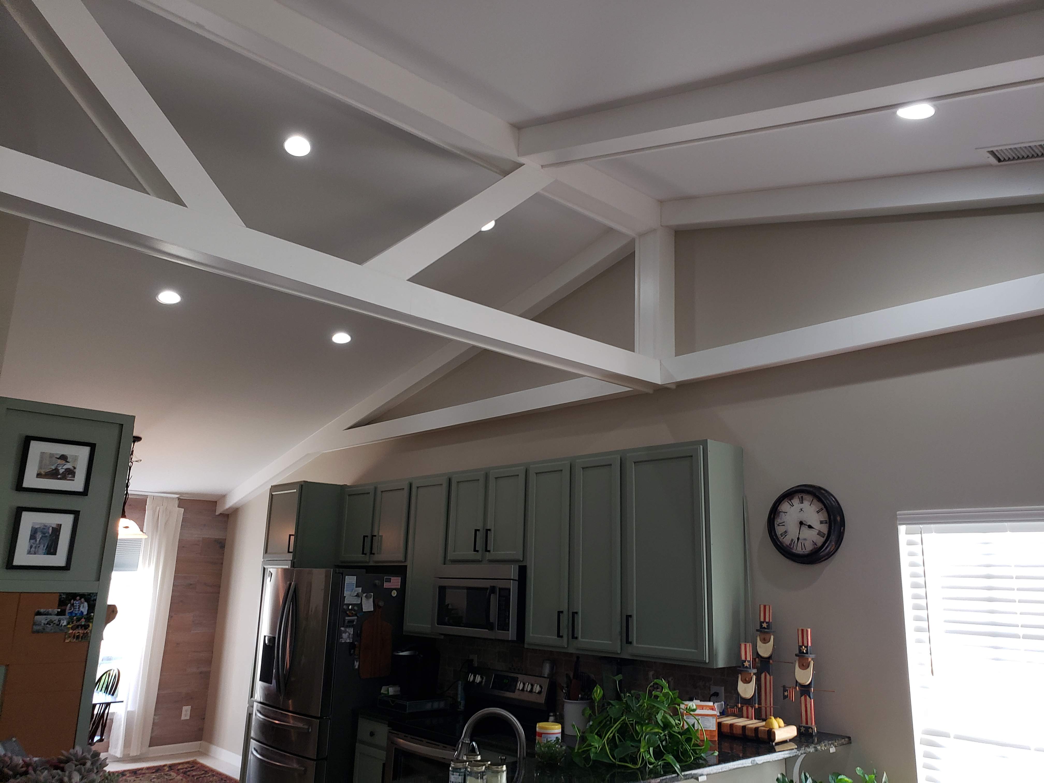 Custom "Architectural" Style Faux Beams by A Step Above Handy LLC 