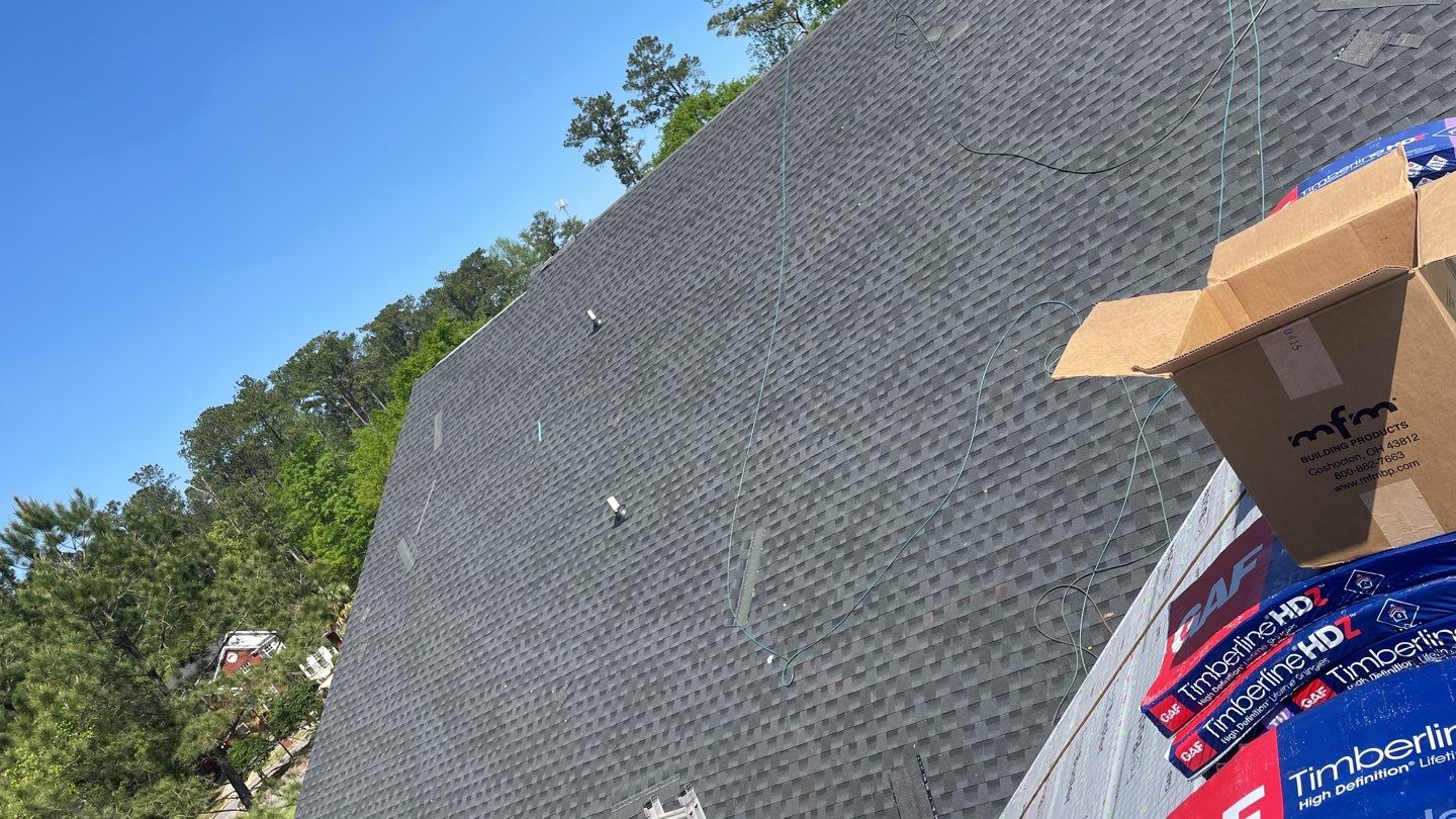 Residential Roofing Installation using Roof Replacement by American Roofing & Construction LLC