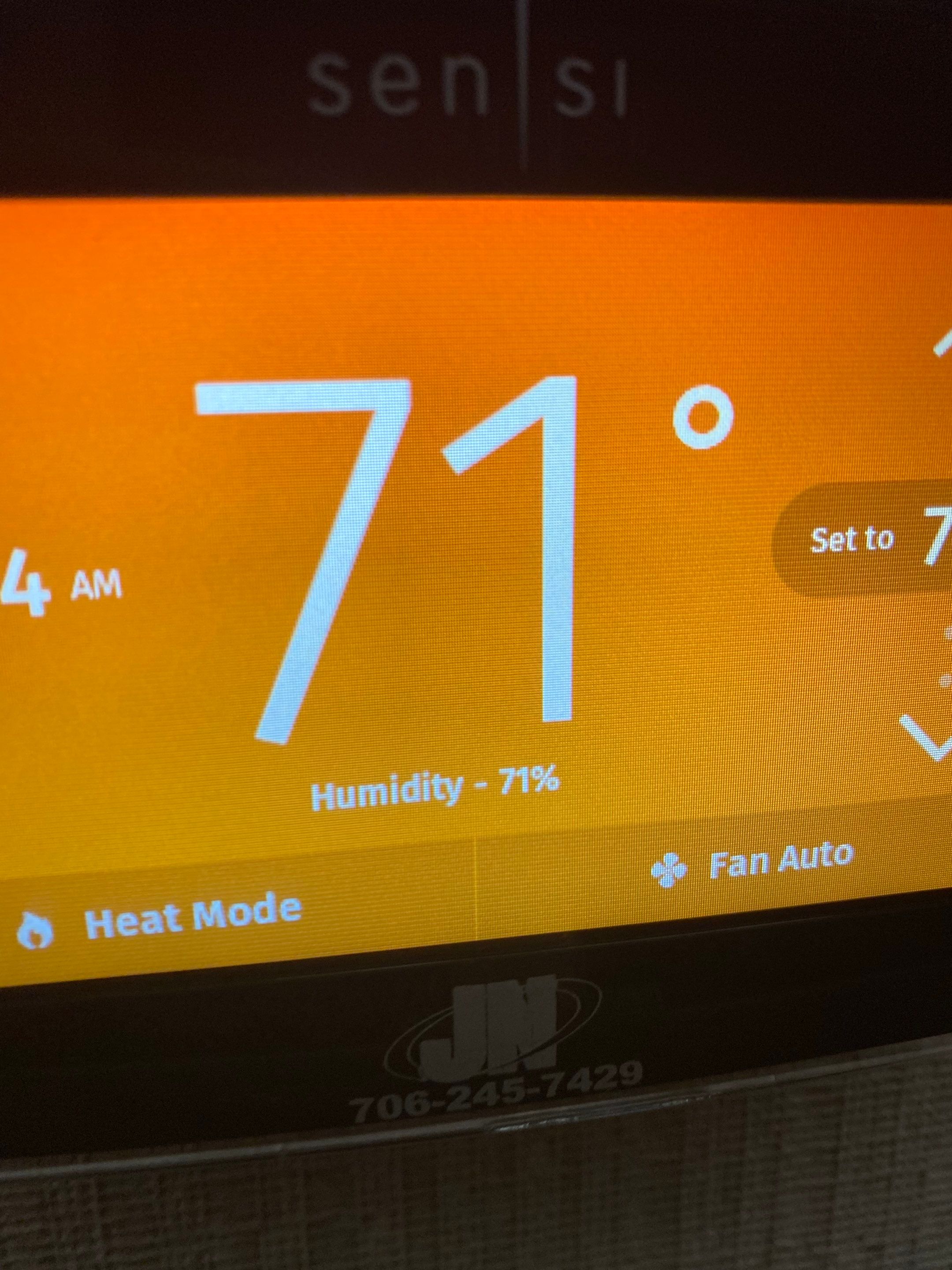 Lavonia Installation by JN Electrical Temperature Control, Inc.