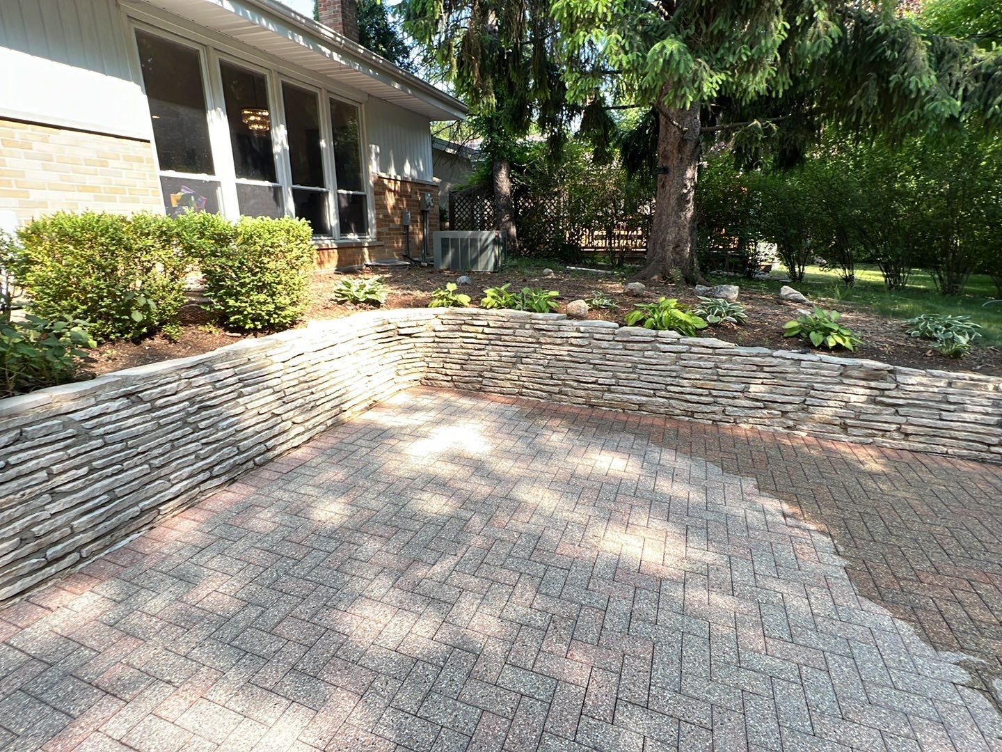 Brick paver clean, sand and seal. using Surebond SB-1300 by Northern Power Washing LLC.