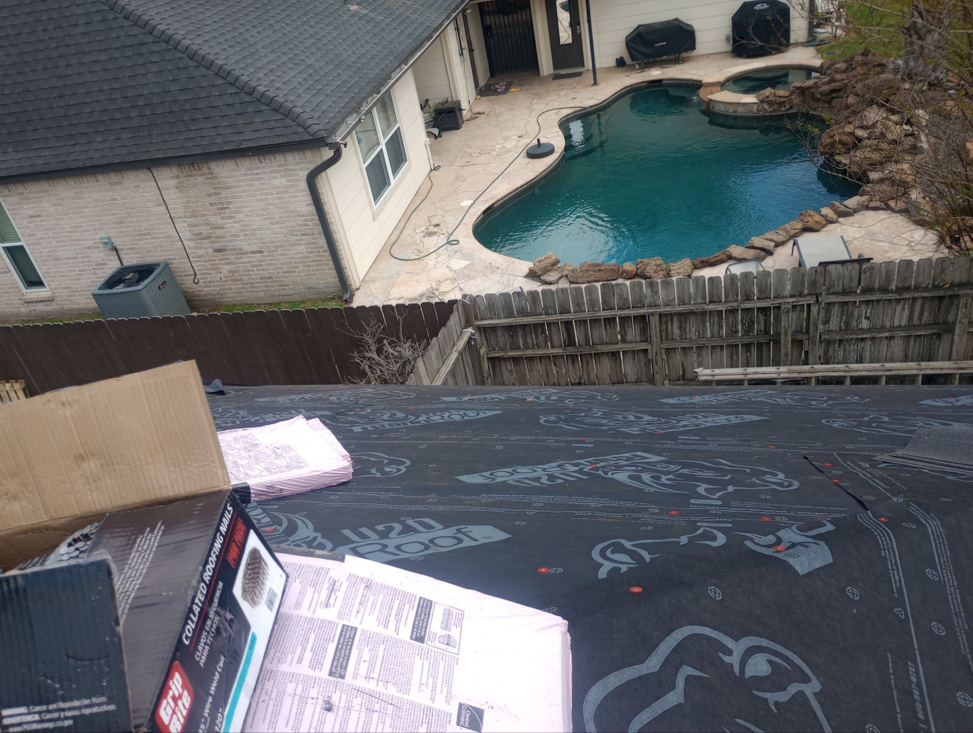 Residential Roofing Repair using Owen's Corning Duration (Lifetime) Shingles by Roof Repair Company