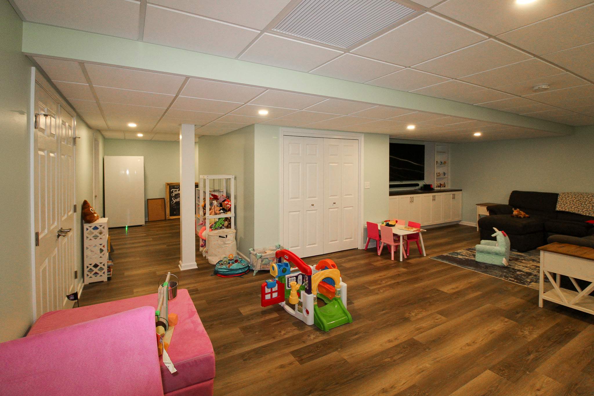 Basement and Bathroom Remodel by Ivy Lea Construction