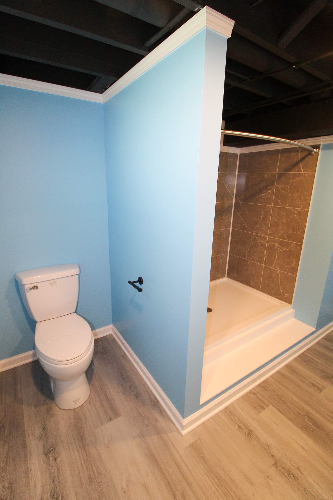 Basement Bathroom Remodel by Ivy Lea Construction