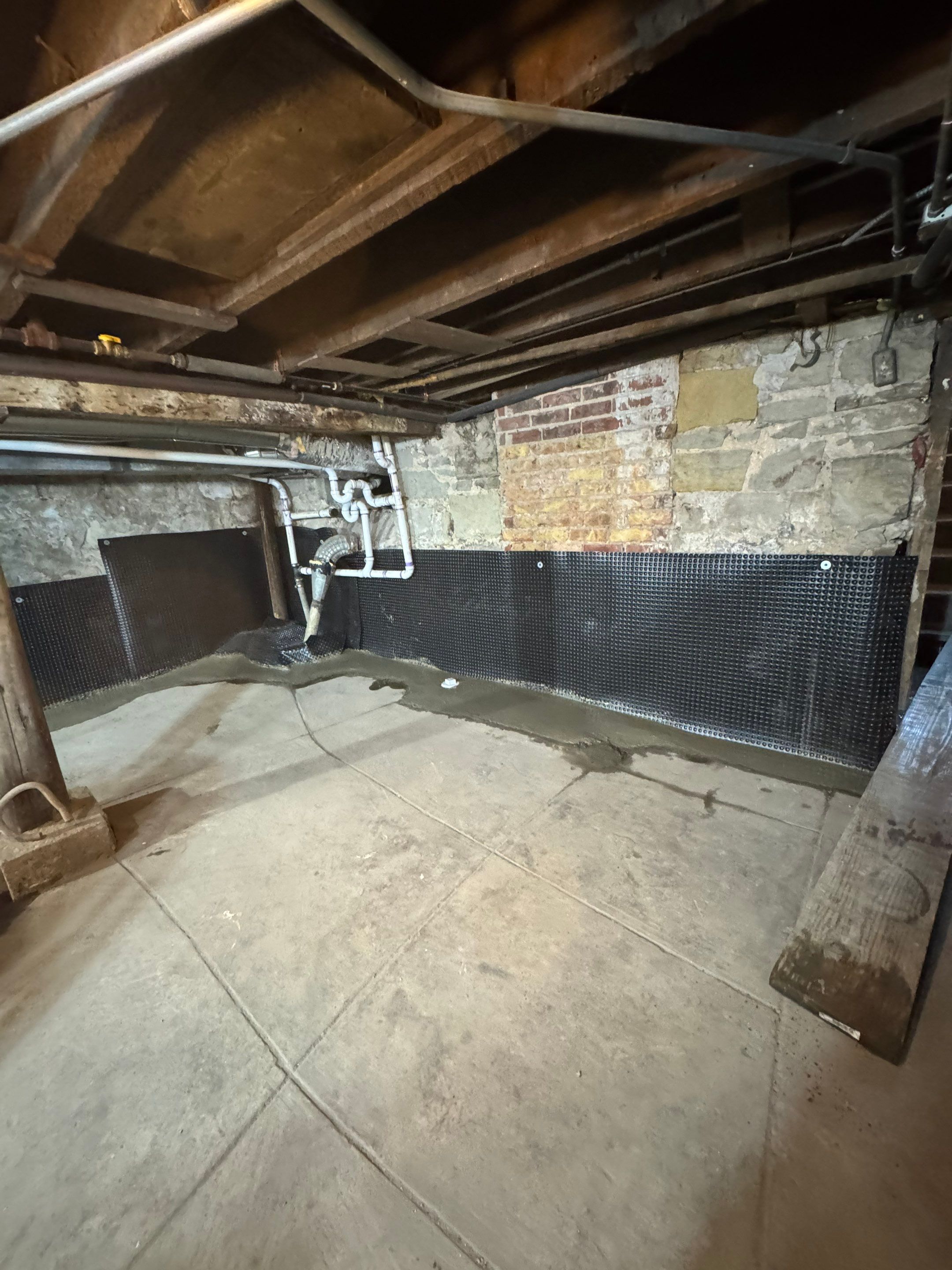 Chicago Drain Tile System by Area Wide Waterproofing