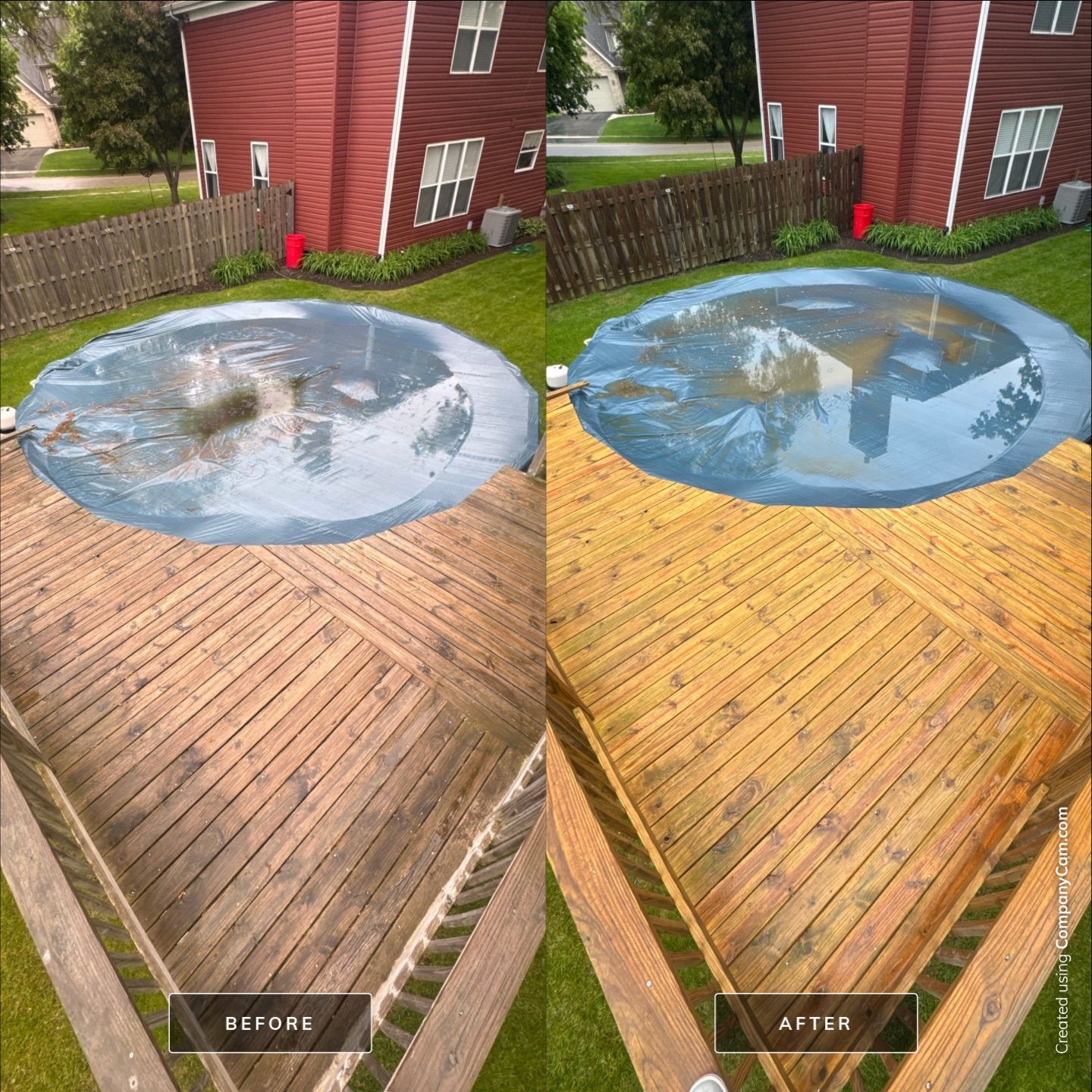 Project in Grayslake by Simmons Power & Soft Washing