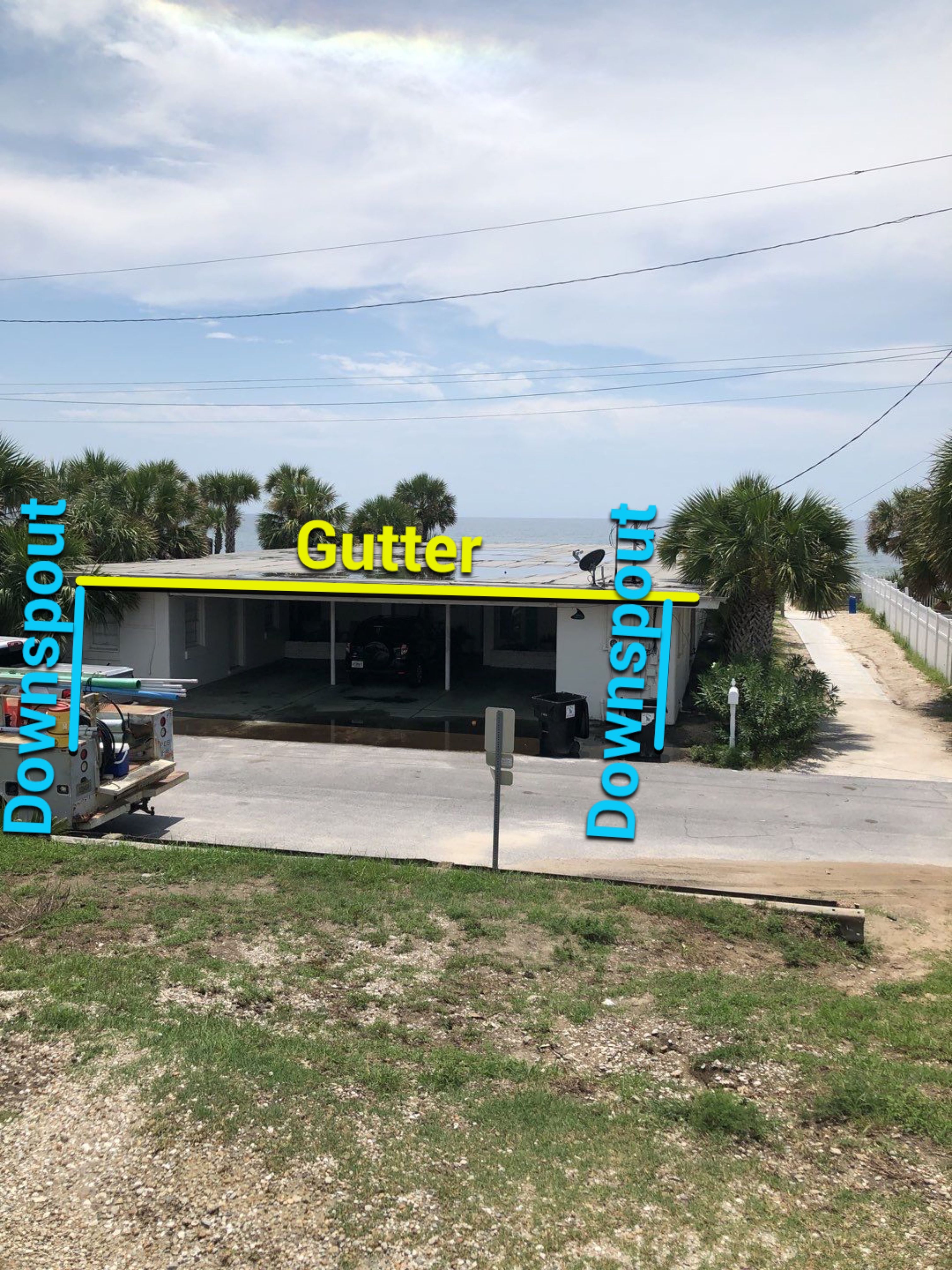 Gutter Installation using K-Style Seamless Gutters by Gutter Professors