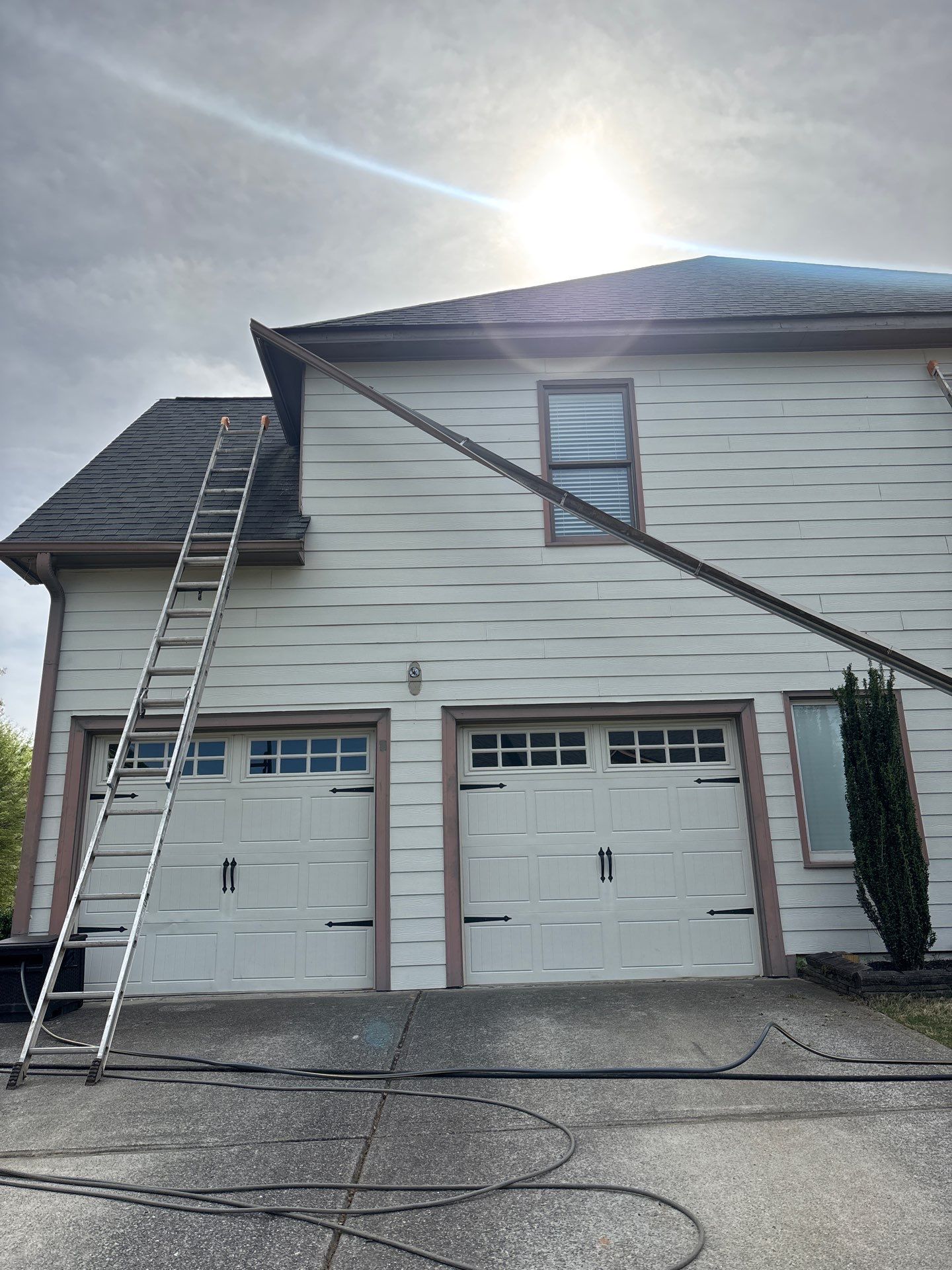 Modern Contrast Exterior Refresh – Cumming, GA 30040 by Five Star Painting