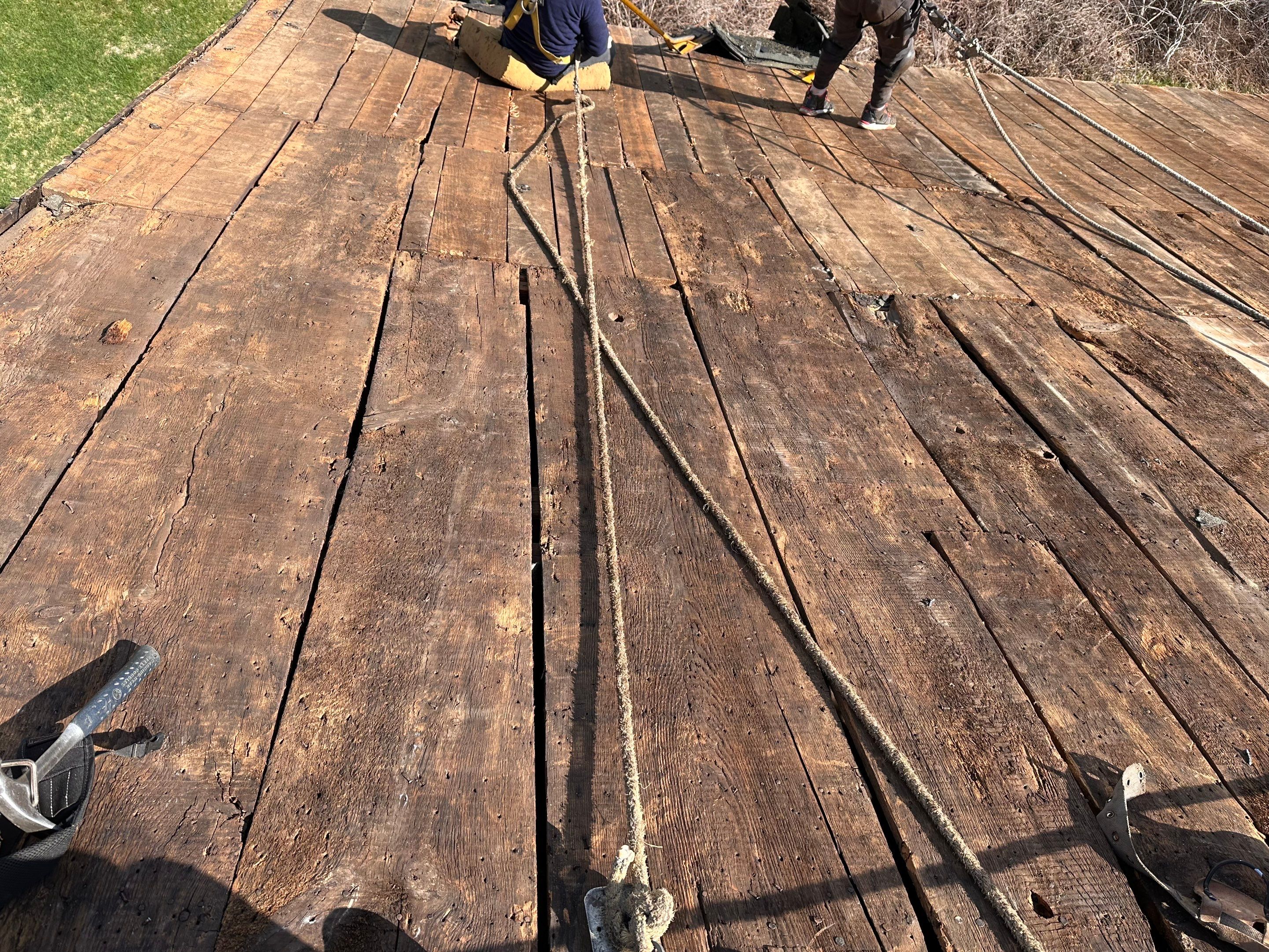 Barn in Derry, NH — this one came with some serious challenges. by Tall pine roofing