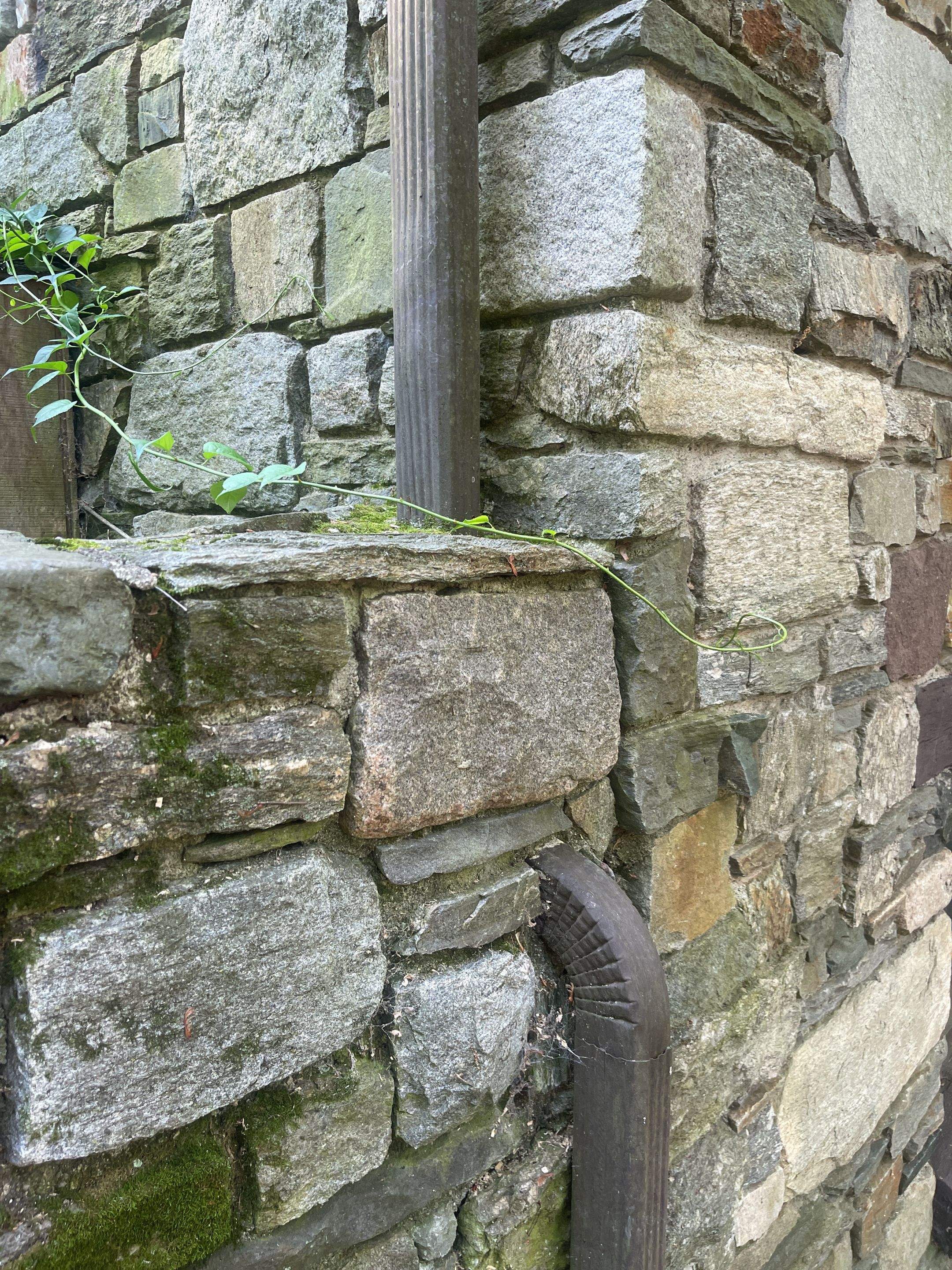 Gutter Installation using 5k Brown Gutters by A Plus Exterior