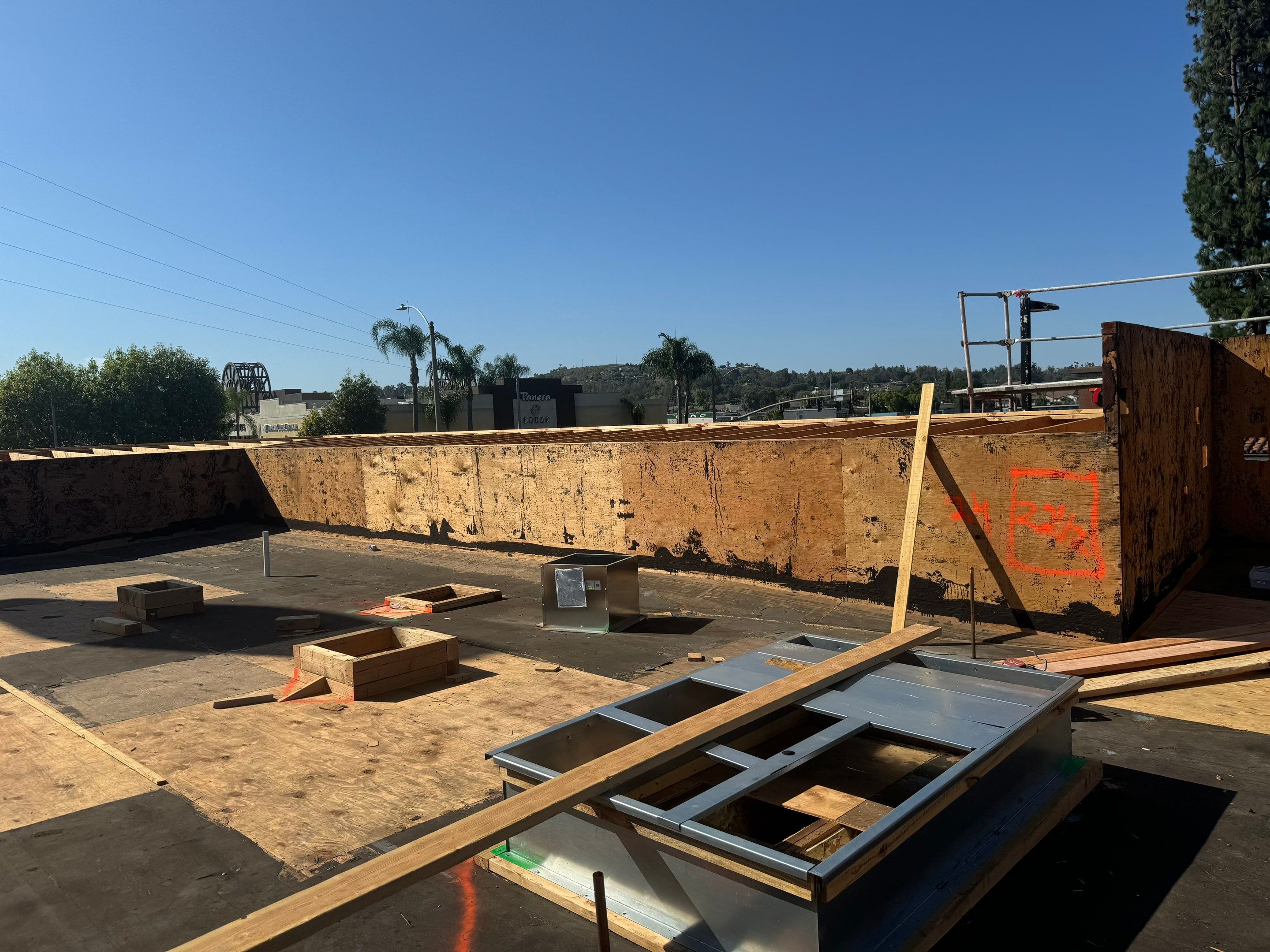 Escondido Commercial Single-Ply TPO Roof Replacement at Chipotle by Zenith Roofing Services