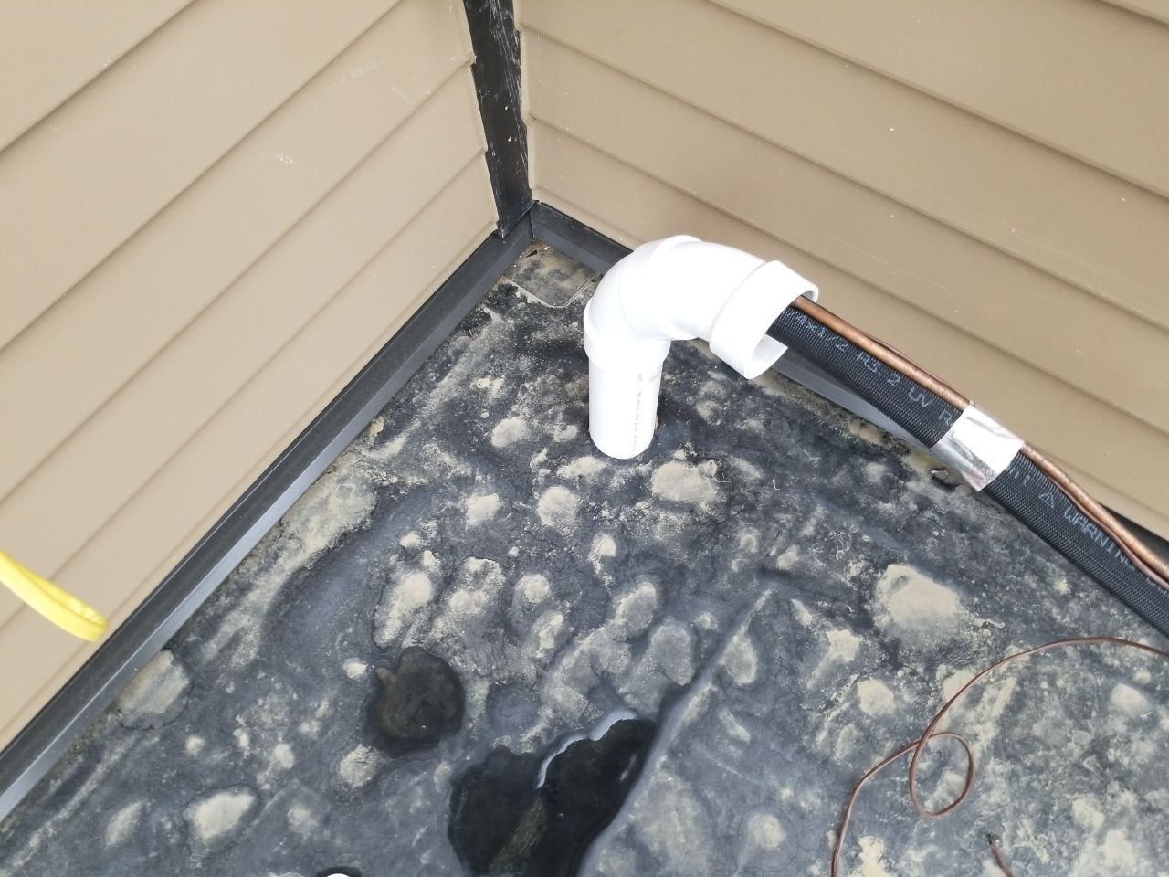 Paver install by Absolute Roofing and Construction