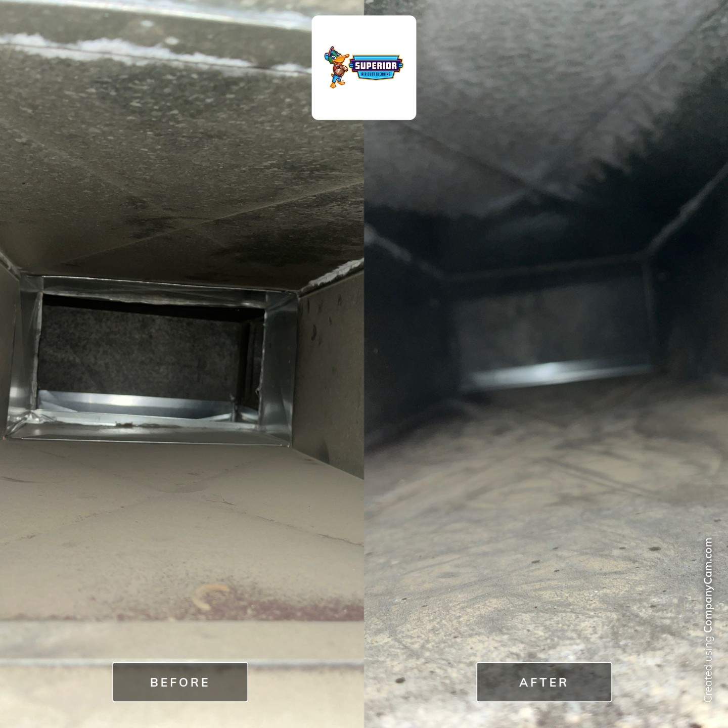 Air Duct Cleaning With a Vacuum Truck in Rochester, PA by Superior Air Duct Cleaning