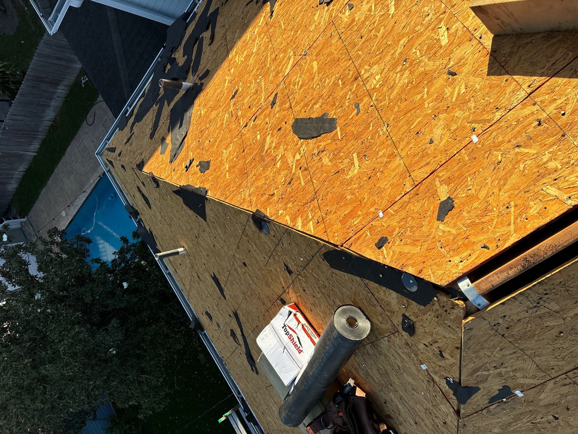 Residential Roofing Installation using Owen's Corning Duration (Lifetime) Shingles by Roof Repair Company