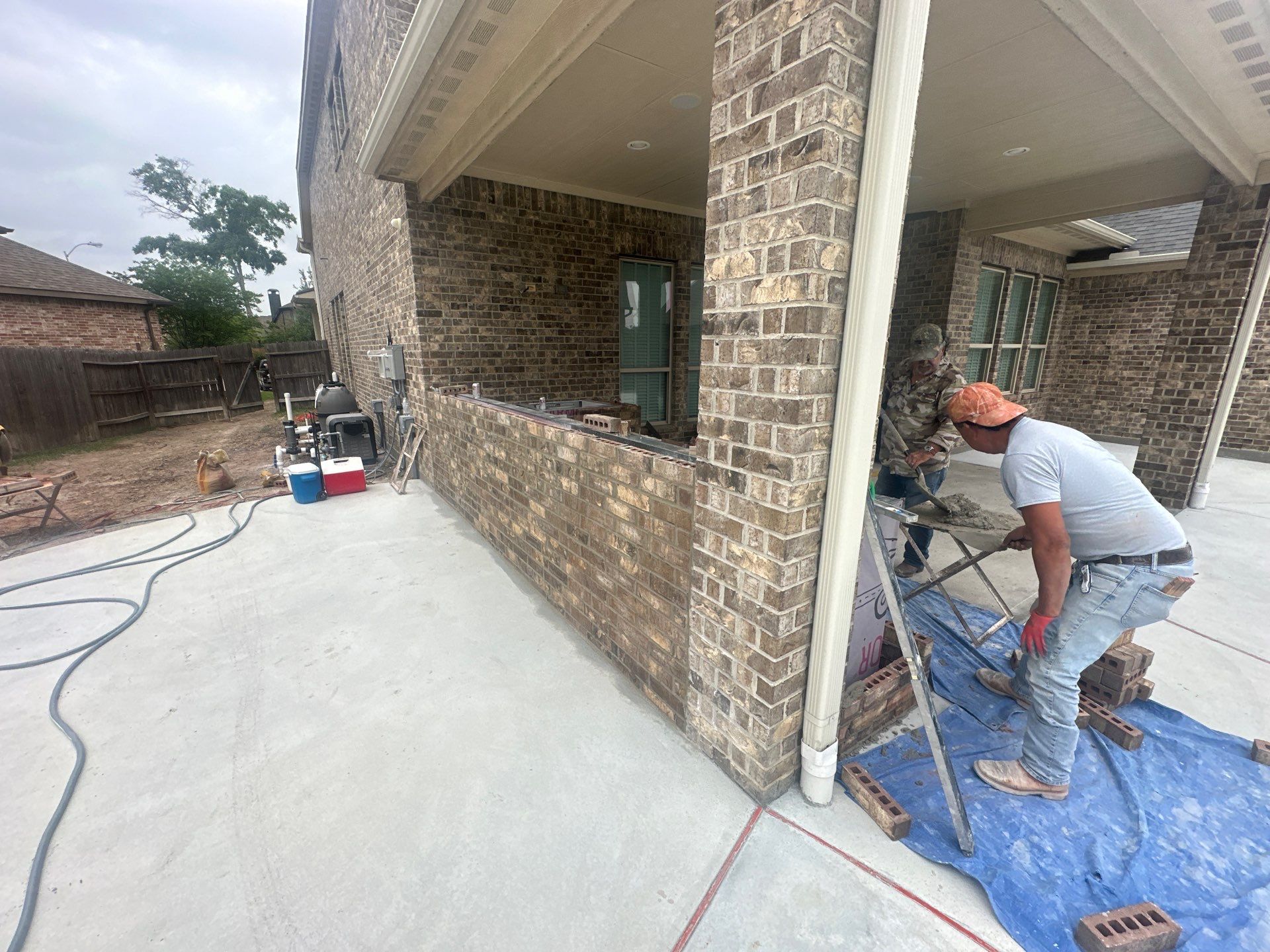 Summer Kitchen in Spring, TX by SophAlx LLC