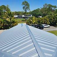 24ga 1.5" Mechanical Seam Mill Finish by Total Roofing System The Metal Roof Experts