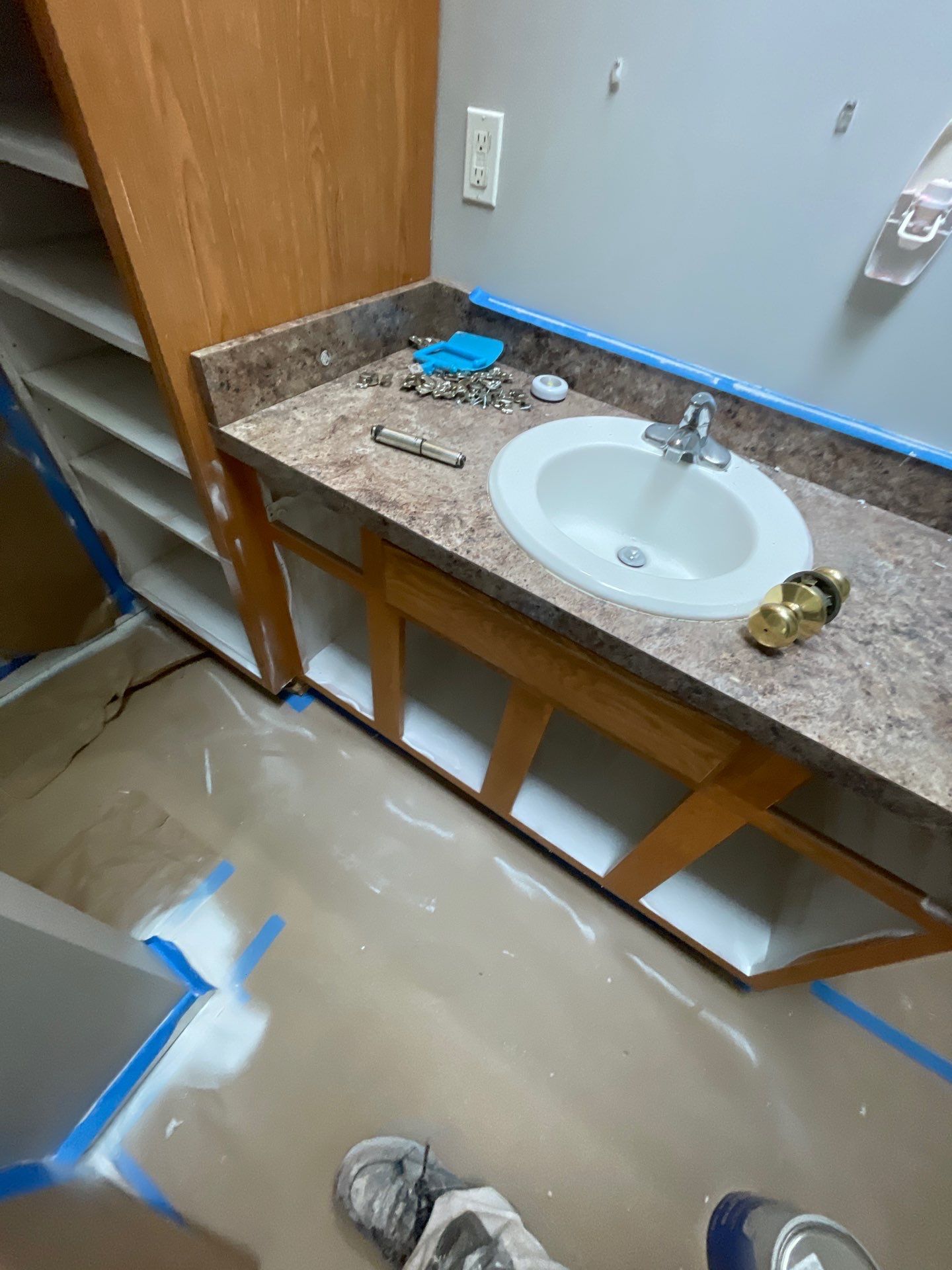 Interior Painting using Sherwin Williams Pro-Mar 200 by Callaway Contracting LLC