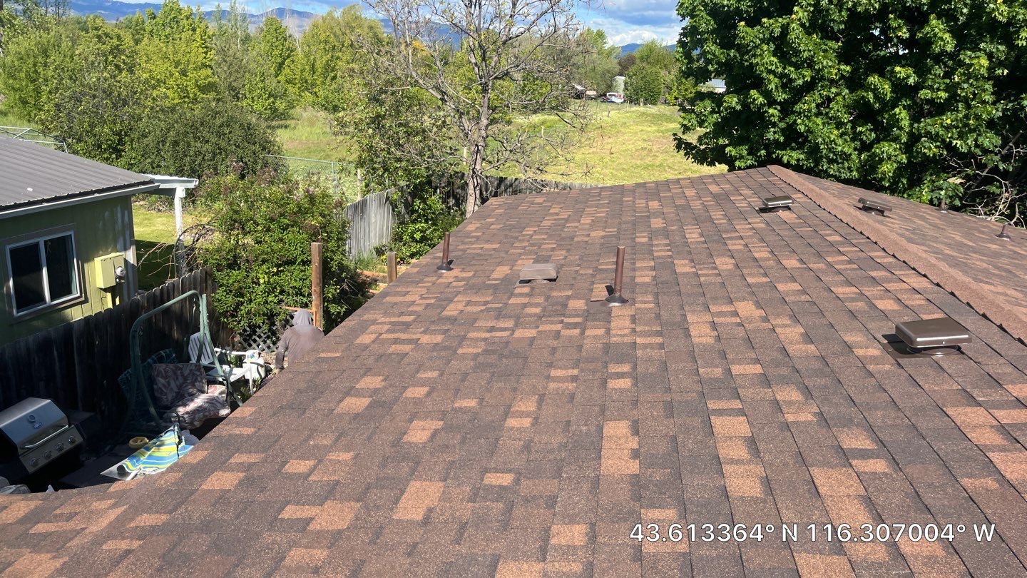 Roof Transformation in Boise, Idaho with Owens Corning Brownwood Shingles by ID Roofing LLC