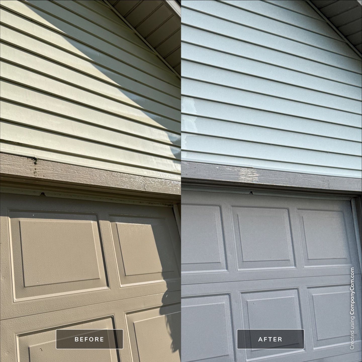 Project in McHenry by Simmons Power & Soft Washing