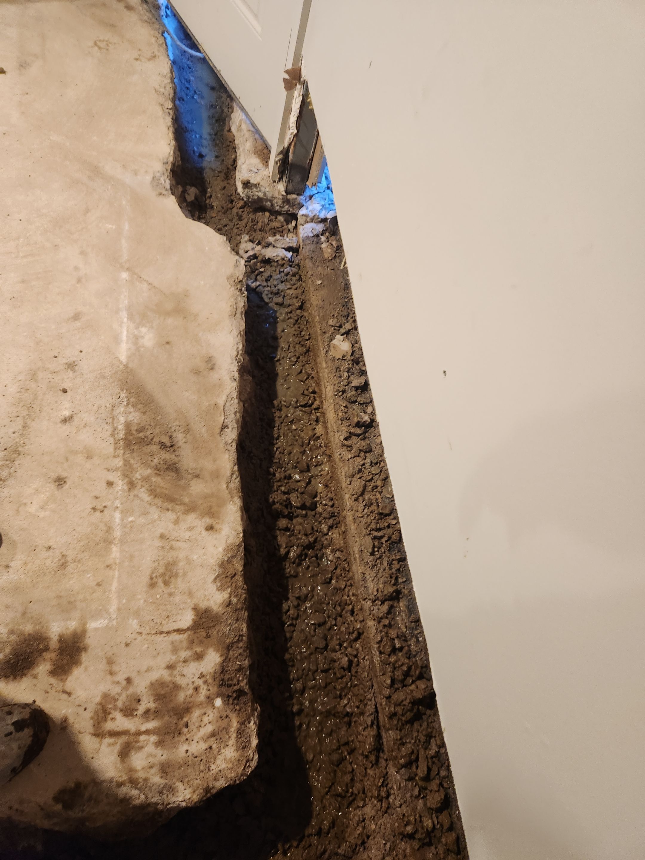 Interior French Drain in Princeton, NJ by Pure Service Pro, LLC 