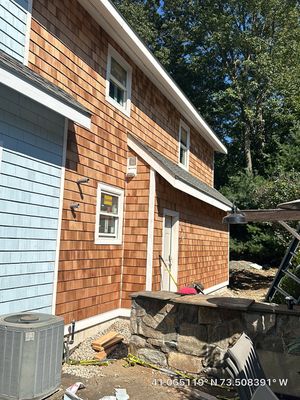 Siding Installation using Wood Shake