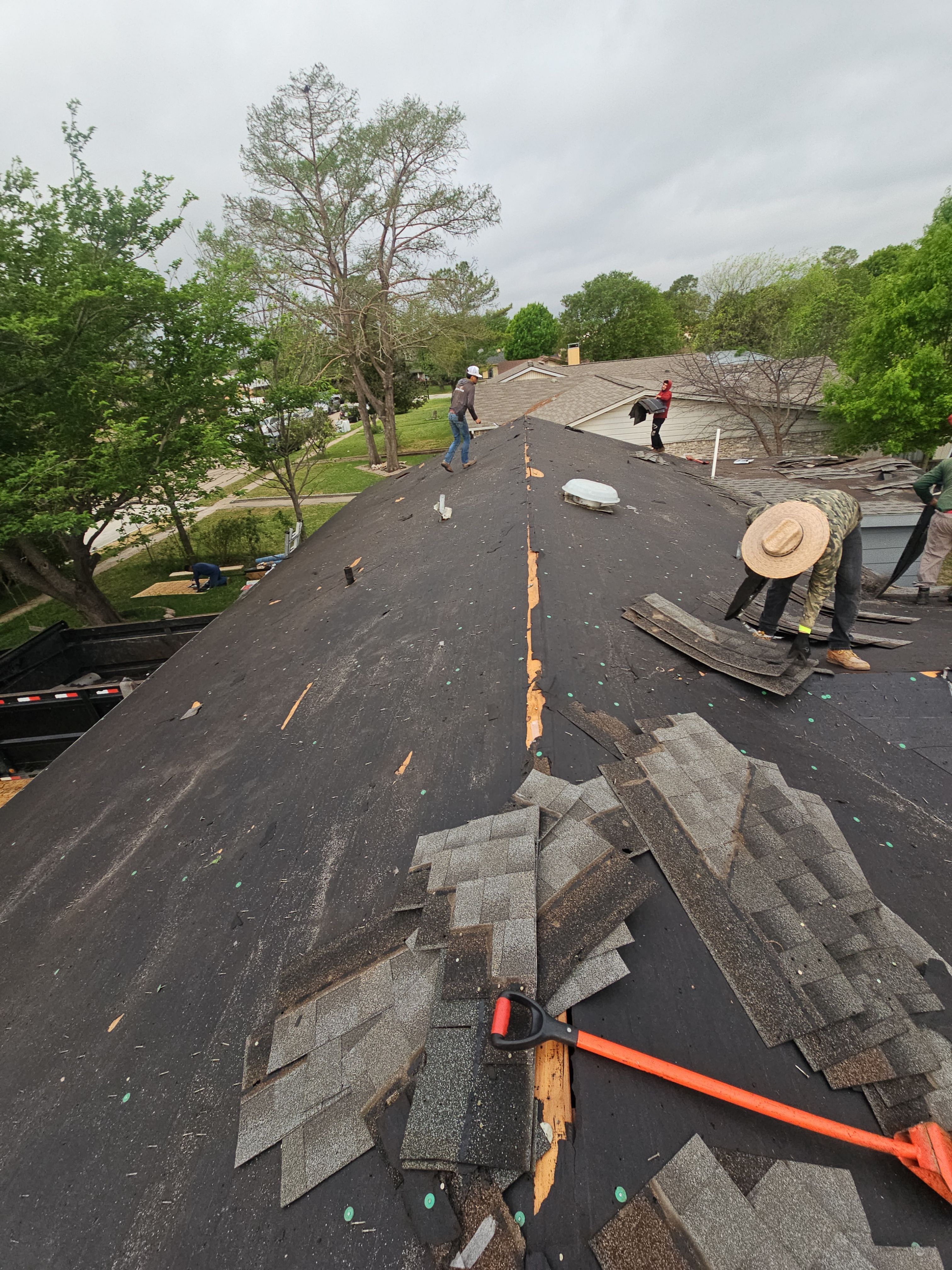 Full Roof Replacement & Flat Roof System in Garland by road roofing llc