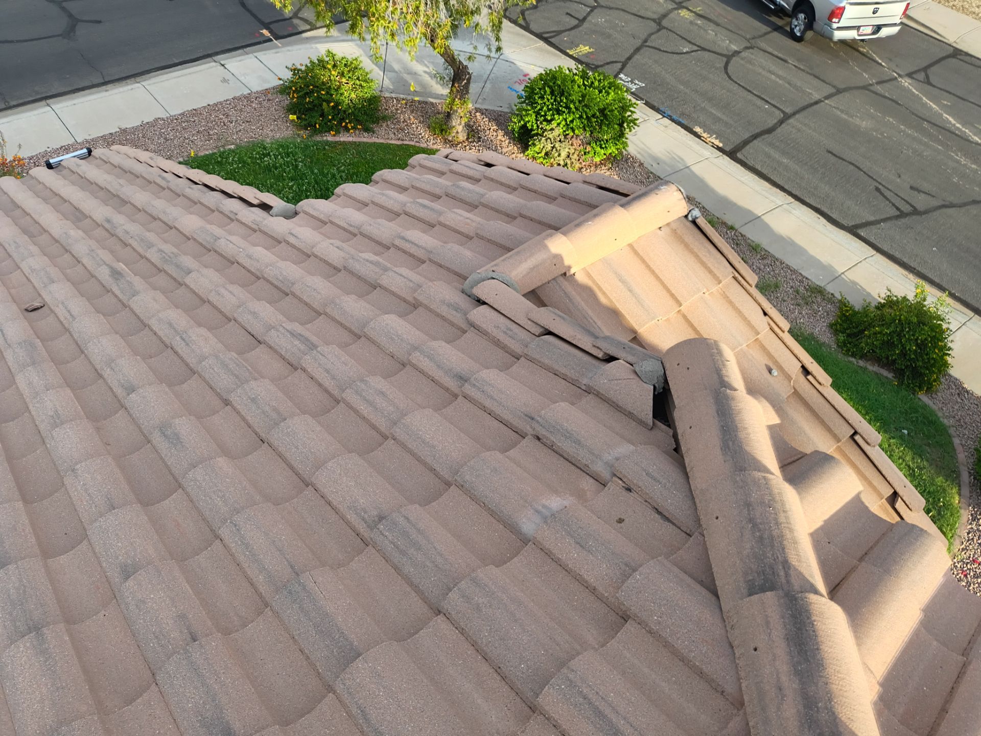 Tile Roof Underlayment Replacement and Structural Repair in Gilbert by APM Builders LLC