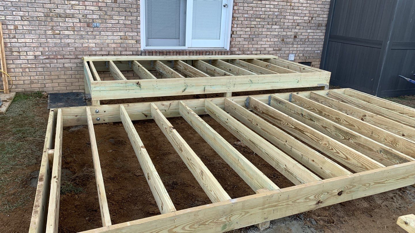 Deck Replacement using Trex Decking and Railing by Secure Construction Company Inc
