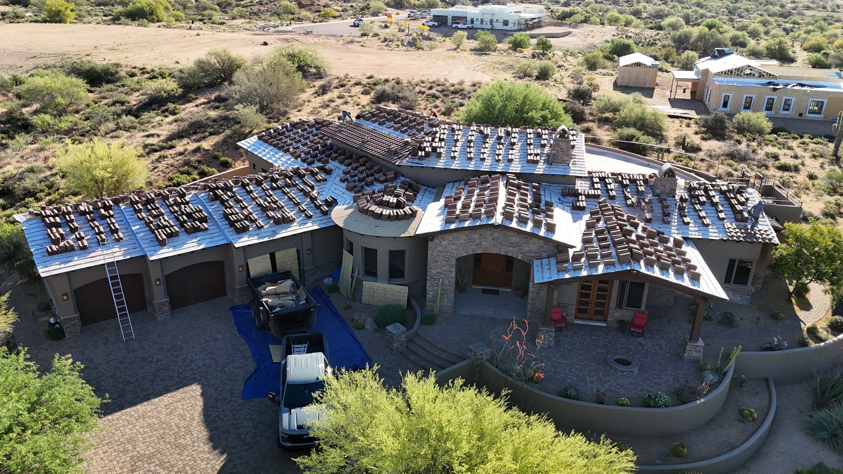 Project in Scottsdale by Saint Roofing