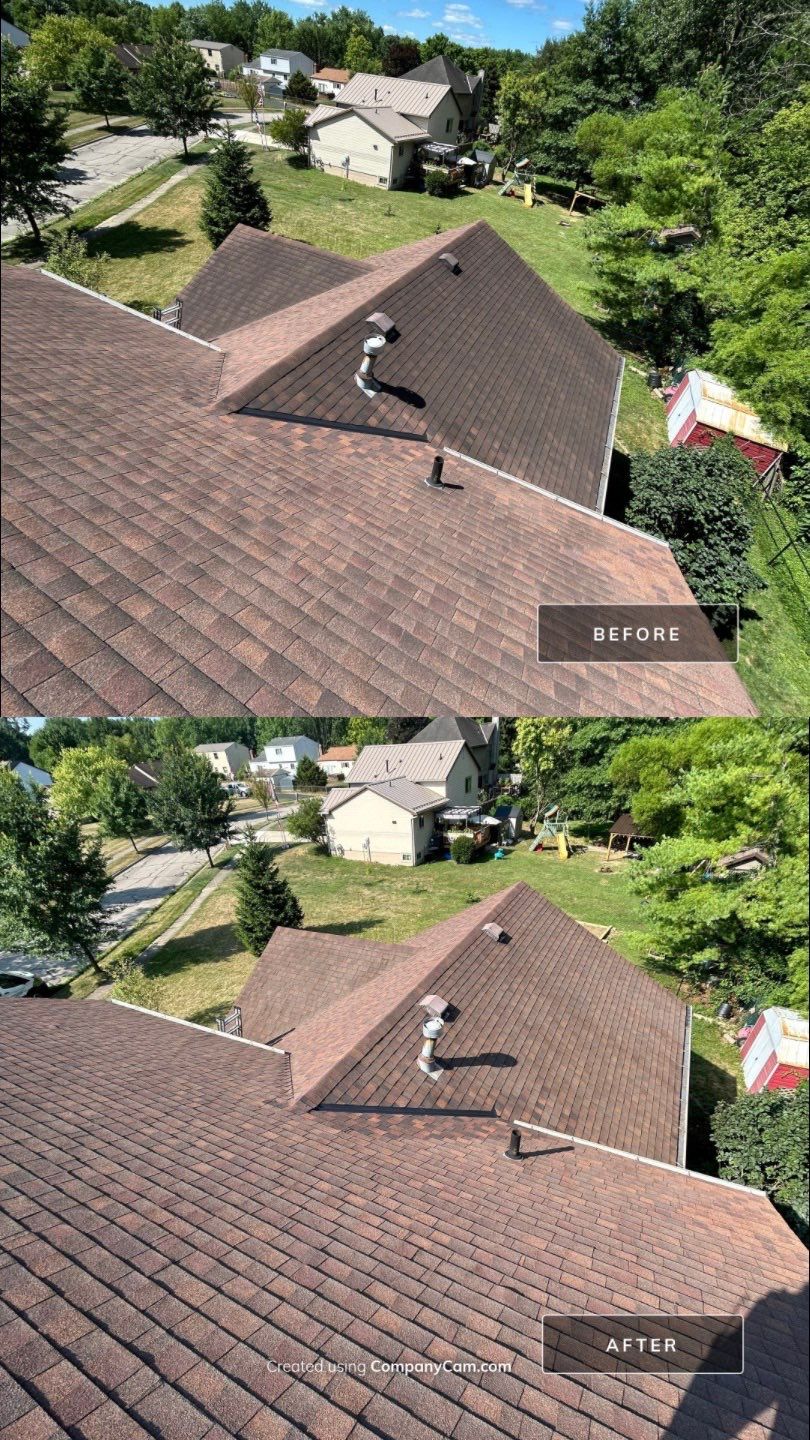 Roof Maxx Residential Before & After Pictures by Roof Maxx of Columbus, OH