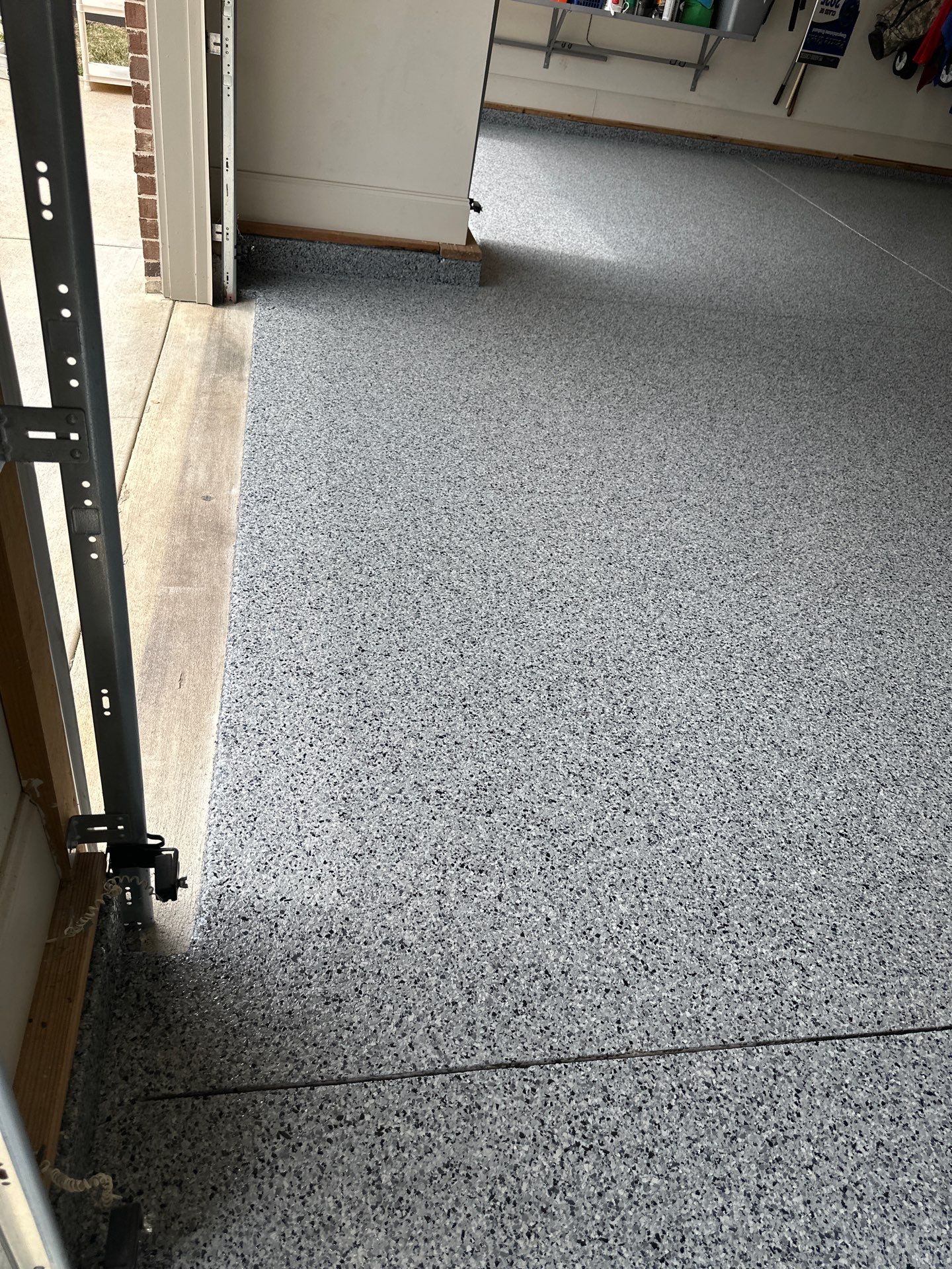 Garage Floor Coating using Nightfall by My Garage Floor Guys