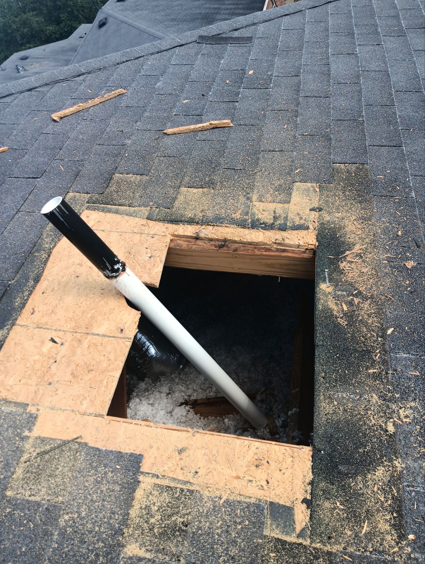 Residential Roofing Repair using Owen's Corning Duration (Lifetime) Shingles by Roof Repair Company