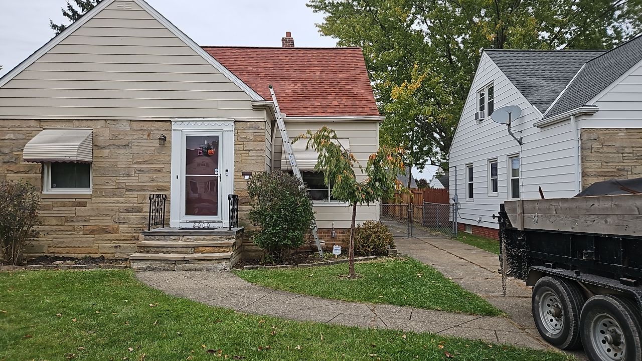Residential Roof Replacement using Owens Corning Terra Cotta by Absolute Roofing and Construction