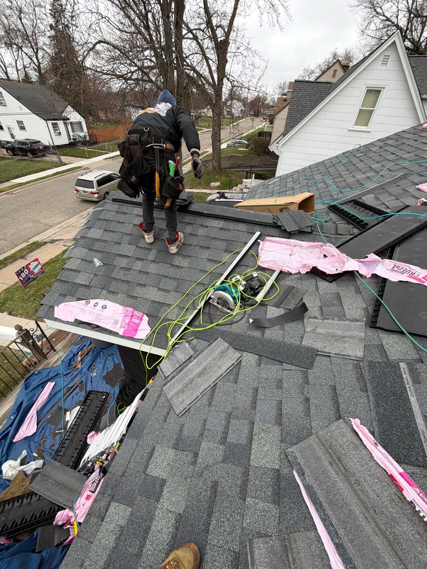 Roof Replacement using Owens Corning Duration by 180 Contractors