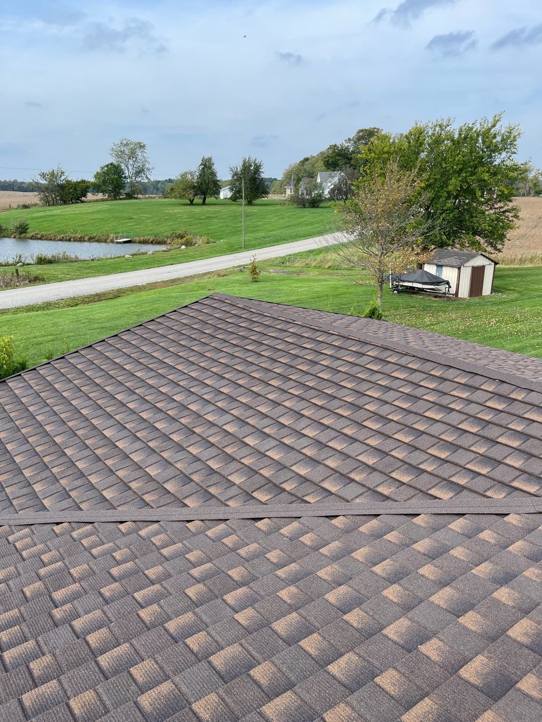 Stone Coated Metal Shingle Roof Replacement in Columbia City, Indiana by 4Ever Metal Roofing