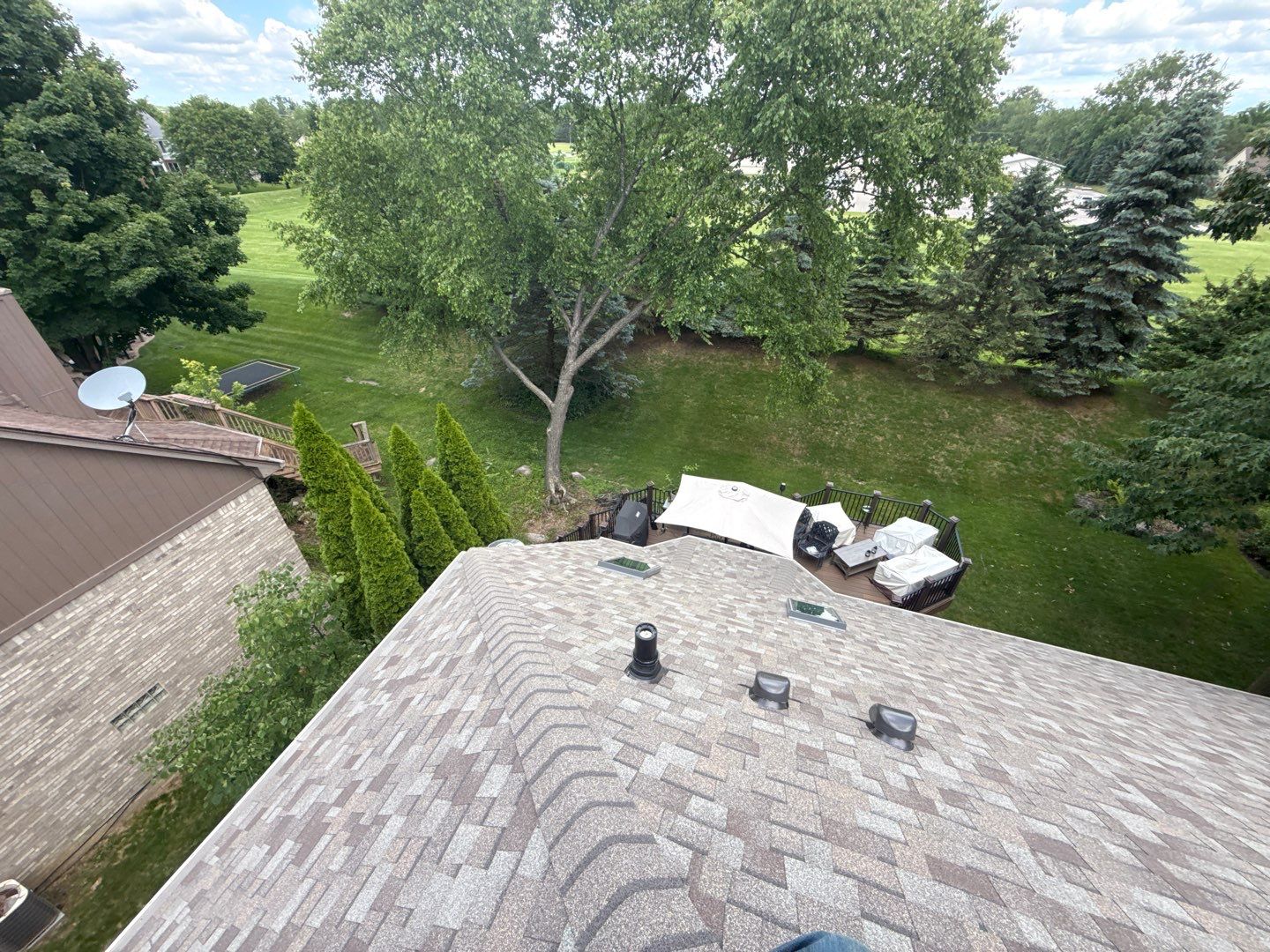 Roof Replacement using Owens Corning Duration Flex by 180 Contractors