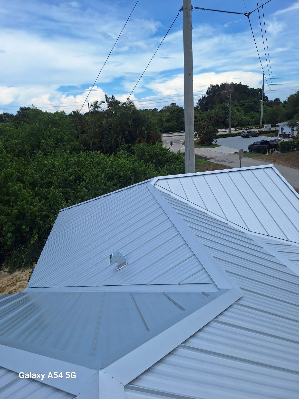 24ga 1" Nail-Strip Mill Finish by Total Roofing System The Metal Roof Experts