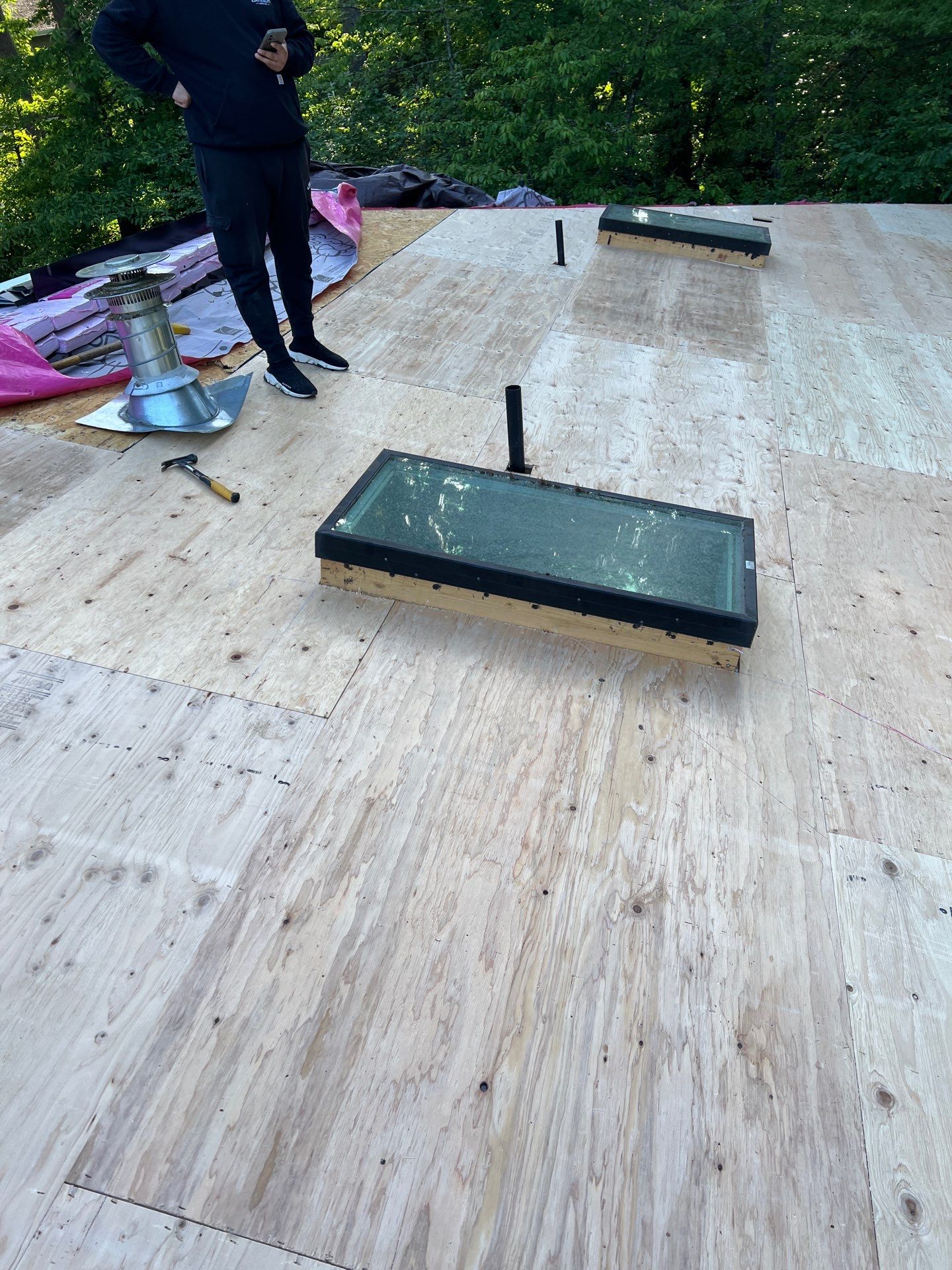 Residential Roofing Installation using GAF HDZ Shingles by Roofing Formula LLC