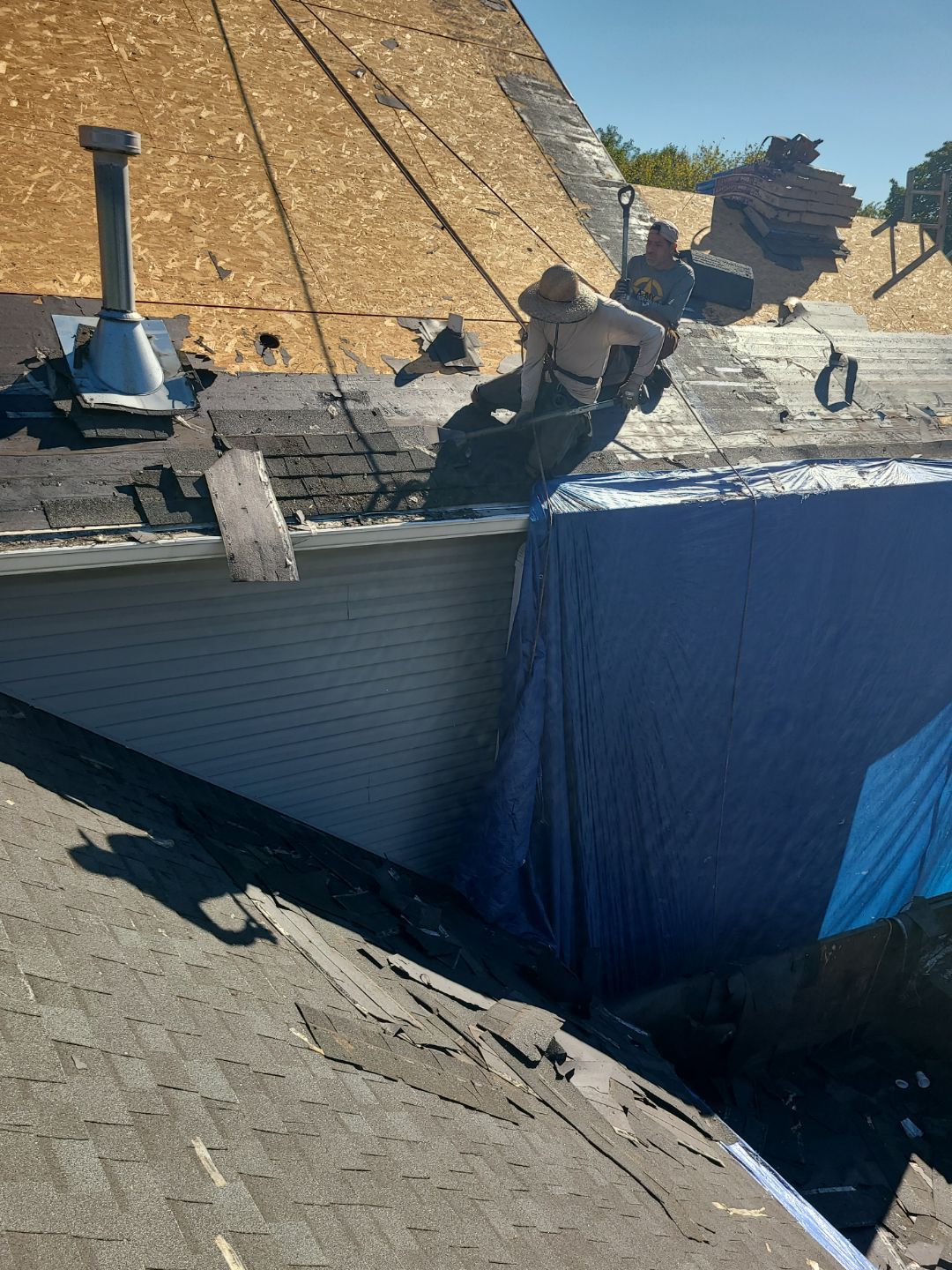 Falls Church: Residential Roof Replacement with CertainTeed Landmark Pro in Max Def Colonial Slate by RM Banning, Inc.