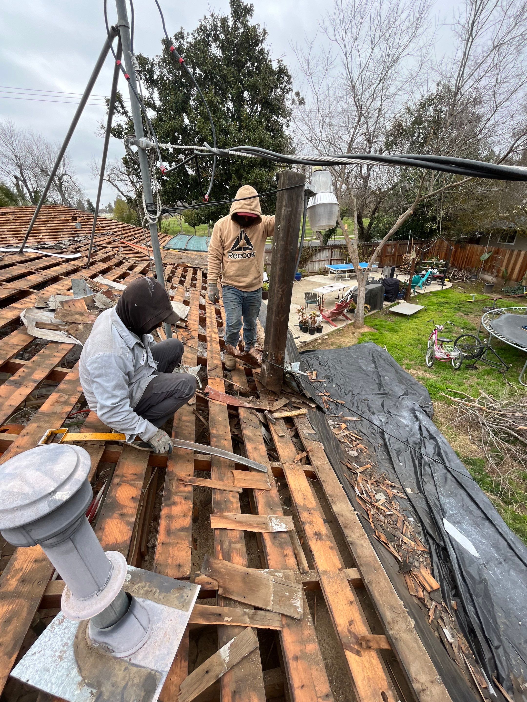 Roof Installation in Fresno CA by Grandmark Service Company