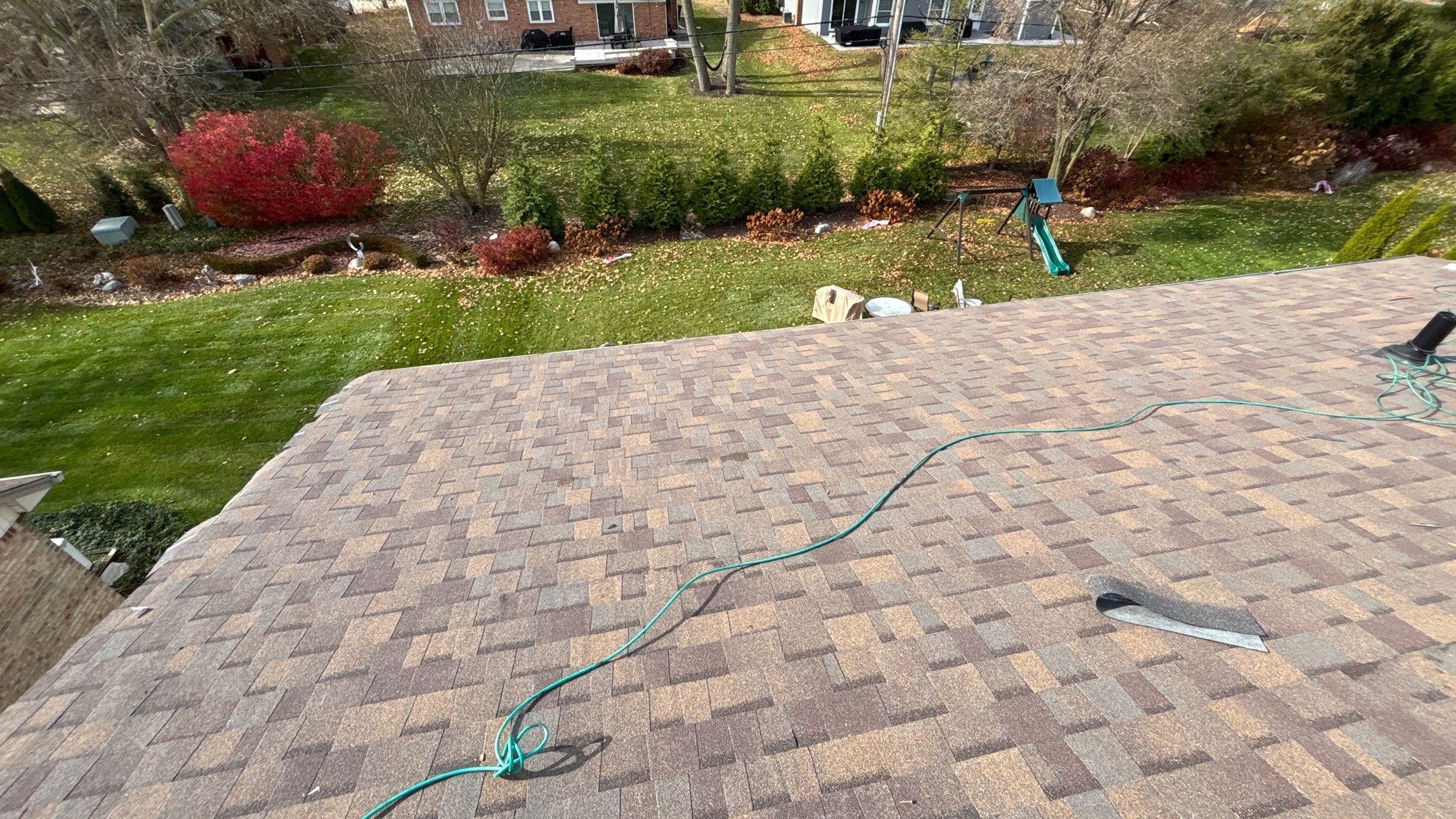 Roof Replacement using Owens Corning Teak by 180 Contractors