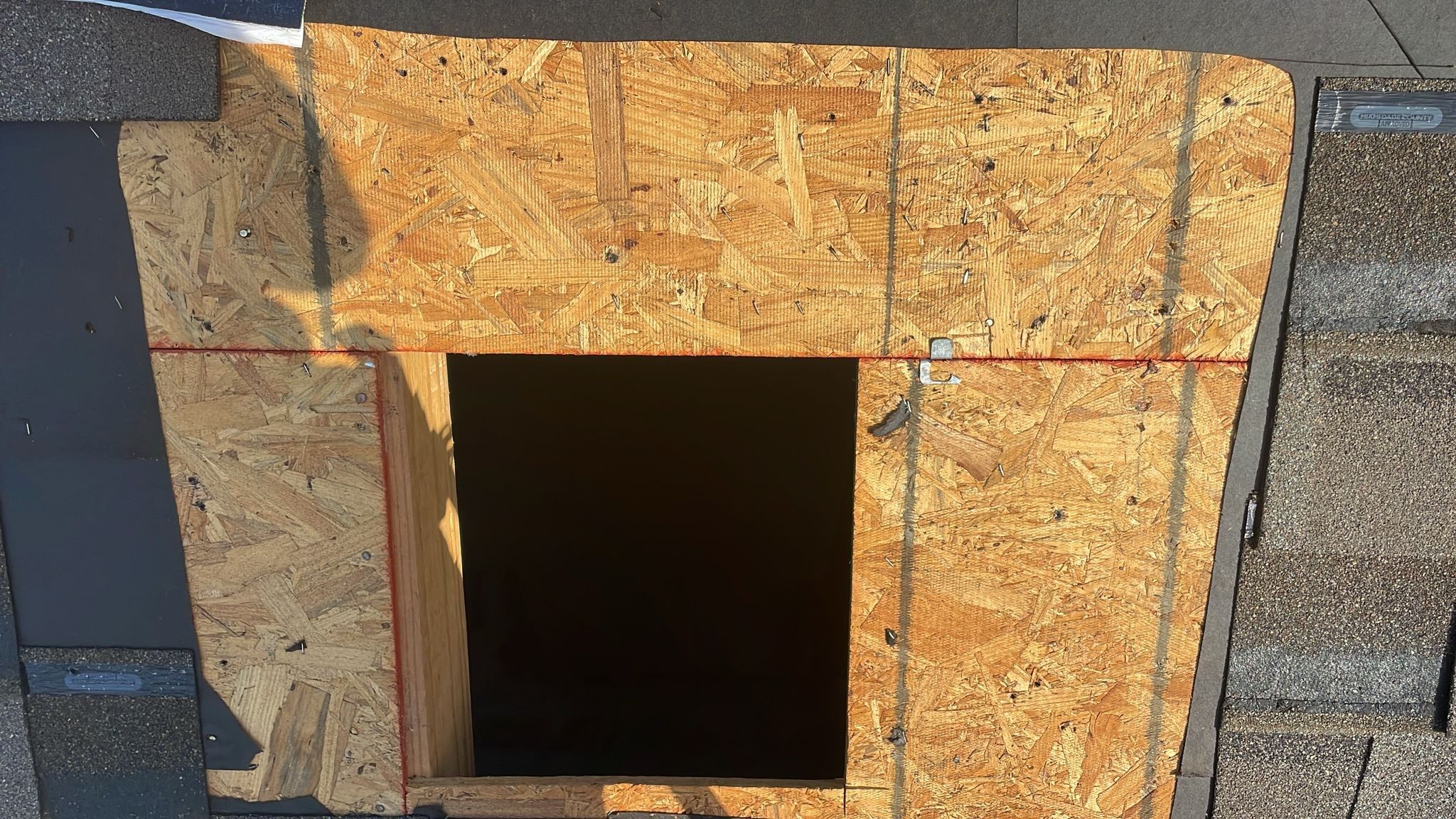 Hail Damage using Owen's Corning Duration (Lifetime) Shingles by Roof Repair Company