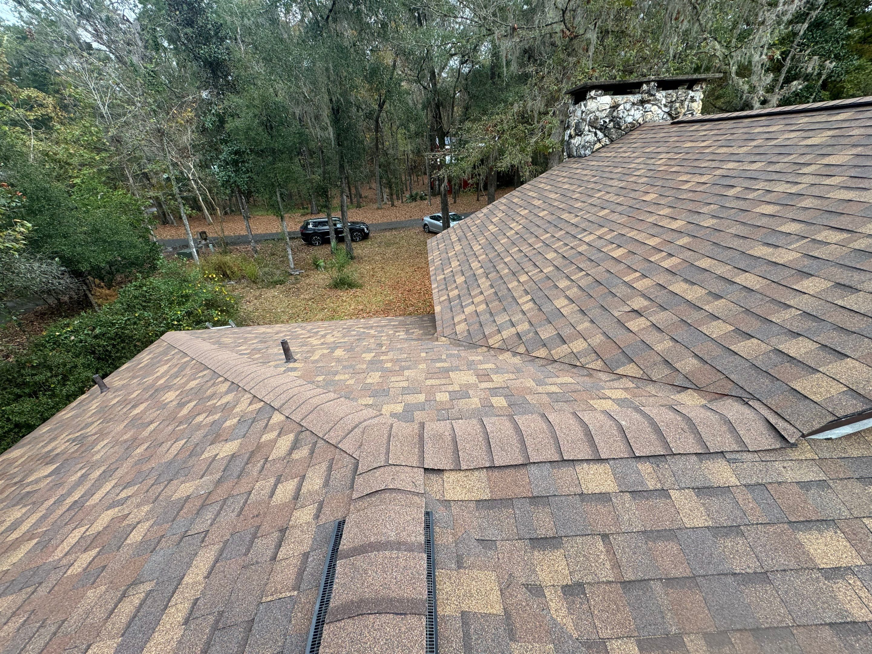 Gainesville Reroof with Detached Garage by Brehm Roofing