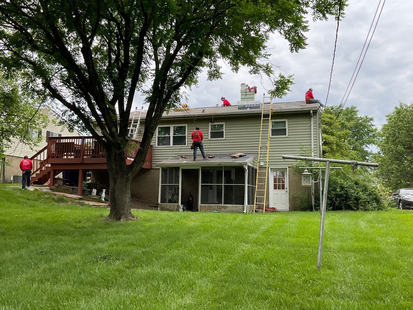 Residential Roofing Installation using CertainTeed Shingles by Alpha Design Services