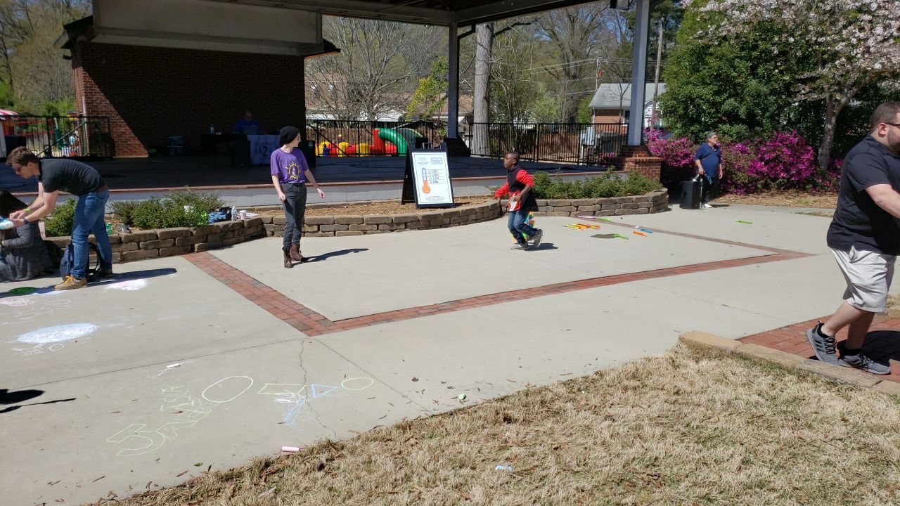 Charlies Hart Foundation Carnival Fundraiser using labor by Power Wash Masters LLC